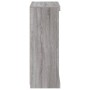 Aparador con luces LED gris Sonoma 60,5x37x100 cm de , Aparadores - Ref: Foro24-836712, Precio: 70,51 €, Descuento: %