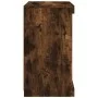 Sideboard with LED lights smoked oak 41x37x67 cm by , Sideboards - Ref: Foro24-836725, Price: 53,85 €, Discount: %