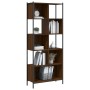 Estantería madera de ingeniería marrón roble 72x28x172 cm de , Librerías y estanterías - Ref: Foro24-3213656, Precio: 98,70 €...