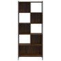Estantería madera de ingeniería marrón roble 72x28x172 cm de , Librerías y estanterías - Ref: Foro24-3213656, Precio: 98,70 €...