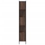 Estantería madera de ingeniería marrón roble 102x28x172 cm de , Librerías y estanterías - Ref: Foro24-3213661, Precio: 135,28...