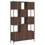 Estantería madera de ingeniería marrón roble 102x28x172 cm de , Librerías y estanterías - Ref: Foro24-3213661, Precio: 135,28...