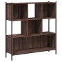 Estantería madera de ingeniería marrón roble 102x28x172 cm de , Librerías y estanterías - Ref: Foro24-3213661, Precio: 135,28...