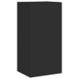 Muebles de TV de pared con luces LED 3 piezas negro de , Muebles TV - Ref: Foro24-3216875, Precio: 188,94 €, Descuento: %