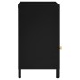 Mesitas de noche 2 uds acero y vidrio negras 40x30x54,5 cm de vidaXL, Mesitas de noche - Ref: Foro24-3095202, Precio: 186,46 ...
