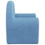 Sofá cama infantil felpa suave azul de , Mobiliario para bebés y niños pequeños - Ref: Foro24-356996, Precio: 46,05 €, Descue...