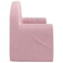 Sofá para niños de 2 plazas felpa suave rosa de , Mobiliario para bebés y niños pequeños - Ref: Foro24-357015, Precio: 40,83 ...