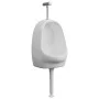 Urinario de pared con válvula de descarga cerámica blanco de vidaXL, Urinarios - Ref: Foro24-143986, Precio: 98,76 €, Descuen...
