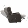 Sillón elevable tela gris taupe en Sillones | Comprar online en Foru.es