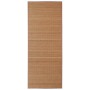 Alfombra rectangular de bambú marrón 120 x 180 cm en Alfombras | Comprar online en Foru.es