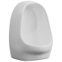 Urinario de pared con válvula de descarga cerámica blanco de vidaXL, Urinarios - Ref: Foro24-143986, Precio: 110,01 €, Descue...