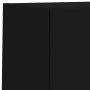 Muebles de TV de pared con LED 4 pzas madera ingeniería negro de , Muebles TV - Ref: Foro24-3216662, Precio: 169,82 €, Descue...