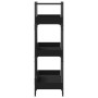 Librería de 3 estantes madera ingeniería negro 100x33x108,5 cm de , Librerías y estanterías - Ref: Foro24-837687, Precio: 49,...