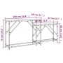 Mesas consola apilables 2 pzas madera ingeniería roble ahumado de , Mesas auxiliares - Ref: Foro24-837804, Precio: 50,81 €, D...