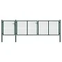 Grünes Gartentor aus Stahl 400x100 cm von vidaXL, Gartentore - Ref: Foro24-144311, Preis: 443,67 €, Rabatt: %