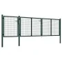 Grünes Gartentor aus Stahl 400x100 cm von vidaXL, Gartentore - Ref: Foro24-144311, Preis: 443,67 €, Rabatt: %