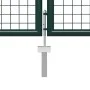 Grünes Gartentor aus Stahl 400x100 cm von vidaXL, Gartentore - Ref: Foro24-144311, Preis: 443,67 €, Rabatt: %