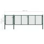 Grünes Gartentor aus Stahl 400x100 cm von vidaXL, Gartentore - Ref: Foro24-144311, Preis: 443,67 €, Rabatt: %