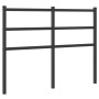 Cabecero de metal negro 120 cm de , Cabeceros y pies de cama - Ref: Foro24-355396, Precio: 25,60 €, Descuento: %