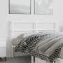 Cabecero de metal blanco 135 cm de , Cabeceros y pies de cama - Ref: Foro24-355446, Precio: 30,46 €, Descuento: %