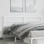 White metal headboard 200 cm by , Headboards and footboards - Ref: Foro24-355452, Price: 31,77 €, Discount: %