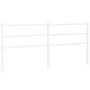 White metal headboard 200 cm by , Headboards and footboards - Ref: Foro24-355452, Price: 31,77 €, Discount: %