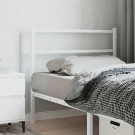 White metal headboard 107 cm by , Headboards and footboards - Ref: Foro24-355444, Price: 21,39 €, Discount: %