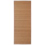 Alfombra rectangular de bambú marrón 150 x 200 cm en Alfombras | Comprar online en Foru.es