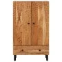 High sideboard solid acacia wood 60x33x100 cm by , Sideboards - Ref: Foro24-356885, Price: 171,83 €, Discount: %
