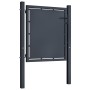 Puerta de valla para jardín acero gris antracita 100x75 cm de vidaXL, Puertas de jardín - Ref: Foro24-144517, Precio: 201,39 ...