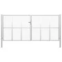Gartentor aus verzinktem Stahl silber 415x225 cm von vidaXL, Gartentore - Ref: Foro24-144302, Preis: 696,78 €, Rabatt: %