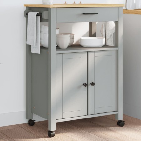 Carrito de cocina MONZA madera maciza de pino 60x40x90 cm de , Carros de cocina y comedor - Ref: Foro24-376098, Precio: 151,4...