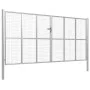 Gartentor aus verzinktem Stahl silber 415x225 cm von vidaXL, Gartentore - Ref: Foro24-144302, Preis: 696,78 €, Rabatt: %