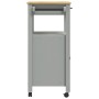 Carrito de cocina MONZA madera maciza de pino 60x40x90 cm de , Carros de cocina y comedor - Ref: Foro24-376098, Precio: 151,4...