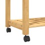 Carrito de cocina MONZA madera maciza de pino 84x40x90 cm de , Carros de cocina y comedor - Ref: Foro24-376100, Precio: 115,3...