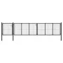 Anthrazitgraues Gartentor aus Stahl 500x75 cm von vidaXL, Gartentore - Ref: Foro24-144334, Preis: 384,21 €, Rabatt: %