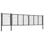Anthrazitgraues Gartentor aus Stahl 500x75 cm von vidaXL, Gartentore - Ref: Foro24-144334, Preis: 384,21 €, Rabatt: %