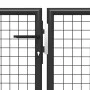 Anthrazitgraues Gartentor aus Stahl 500x75 cm von vidaXL, Gartentore - Ref: Foro24-144334, Preis: 384,21 €, Rabatt: %