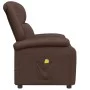 Sillón de masaje cuero sintético marrón de , Sillones de masaje eléctricos - Ref: Foro24-348463, Precio: 206,70 €, Descuento: %