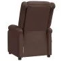 Sillón de masaje cuero sintético marrón de , Sillones de masaje eléctricos - Ref: Foro24-348463, Precio: 206,70 €, Descuento: %