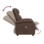 Sillón de masaje cuero sintético marrón de , Sillones de masaje eléctricos - Ref: Foro24-348463, Precio: 206,70 €, Descuento: %
