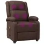 Sillón de masaje cuero sintético marrón de , Sillones de masaje eléctricos - Ref: Foro24-348463, Precio: 206,70 €, Descuento: %