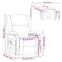 Sillón de masaje cuero sintético marrón de , Sillones de masaje eléctricos - Ref: Foro24-348463, Precio: 206,70 €, Descuento: %