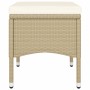 Juego de comedor para jardín de 5 piezas ratán sintético beige de , Conjuntos de jardín - Ref: Foro24-3058330, Precio: 325,04...