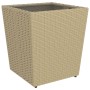 Set comedor jardín 5 pzas ratán sintético vidrio templado beige de , Conjuntos de jardín - Ref: Foro24-3058370, Precio: 238,2...