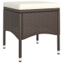 Juego de comedor de jardín 9 piezas ratán sintético marrón de , Conjuntos de jardín - Ref: Foro24-3058351, Precio: 525,67 €, ...