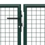 Grünes Gartentor aus Stahl 400x75 cm von vidaXL, Gartentore - Ref: Foro24-144310, Preis: 341,90 €, Rabatt: %