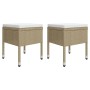 Juego de comedor de jardín de 5 piezas beige de , Conjuntos de jardín - Ref: Foro24-3068745, Precio: 357,08 €, Descuento: %