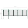 Grünes Gartentor aus Stahl 400x75 cm von vidaXL, Gartentore - Ref: Foro24-144310, Preis: 341,90 €, Rabatt: %