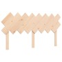 Estructura de cama con cabecero madera maciza 160x200 cm de , Camas y somieres - Ref: Foro24-3193736, Precio: 133,18 €, Descu...